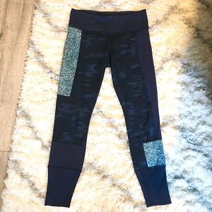 Lululemon Wunder Under Sashiko Patch Camo Leggings